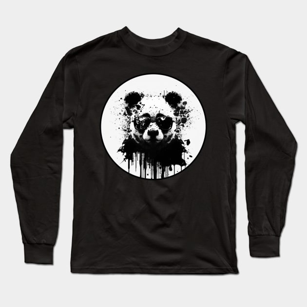 panda Long Sleeve T-Shirt by myepicass